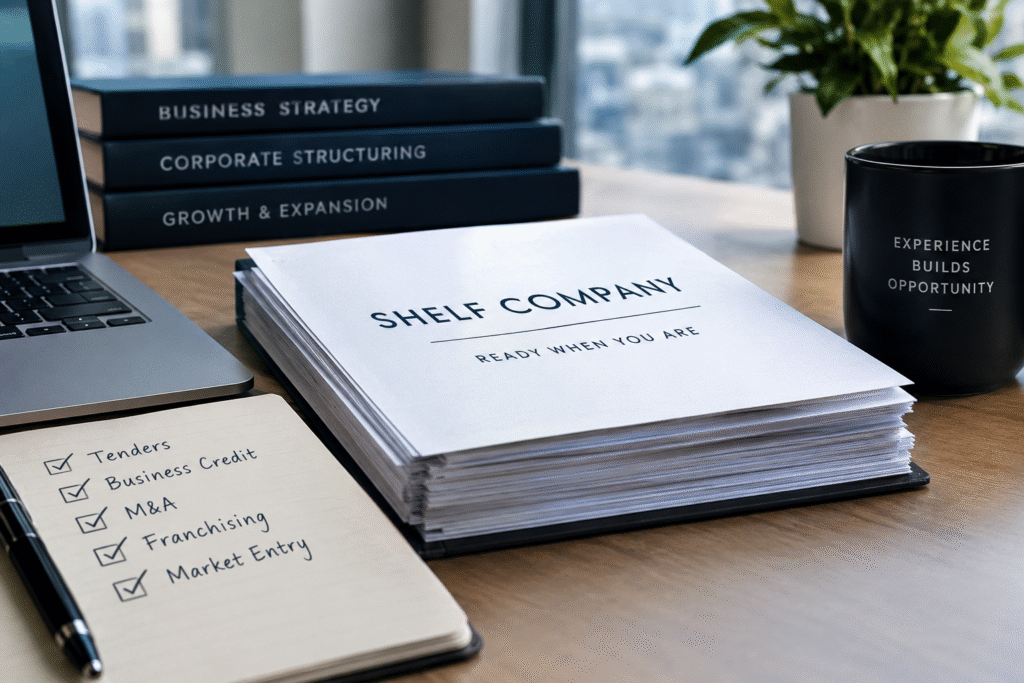 Shelf Company Advantages